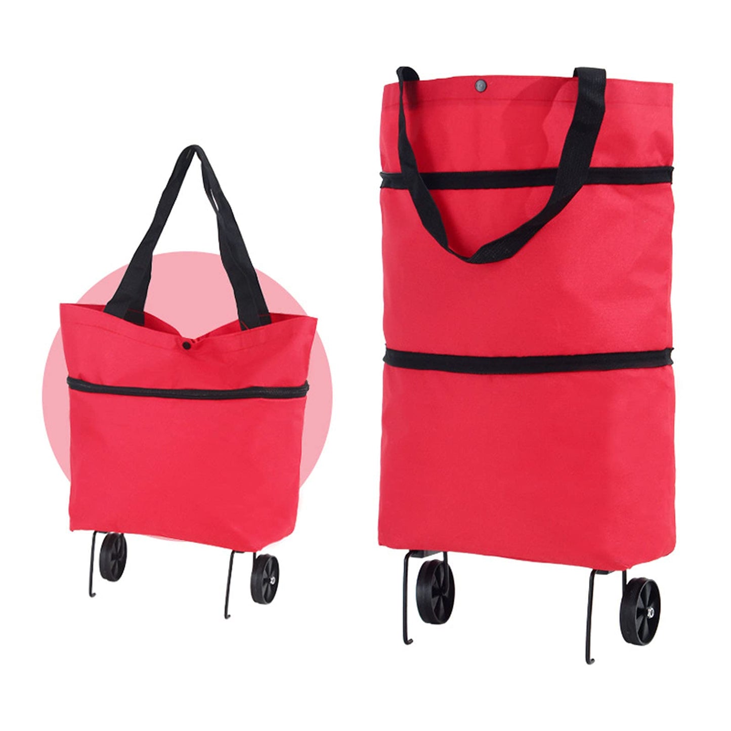 Bolsa Con Ruedas Plegable PORTATIL
