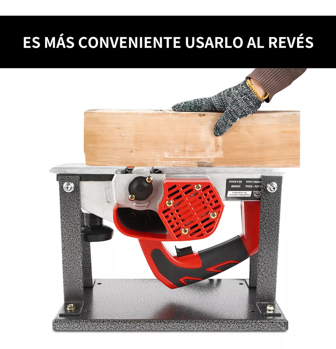 Cepilladora Eléctrica Para Madera Cepillo Profesional Kit