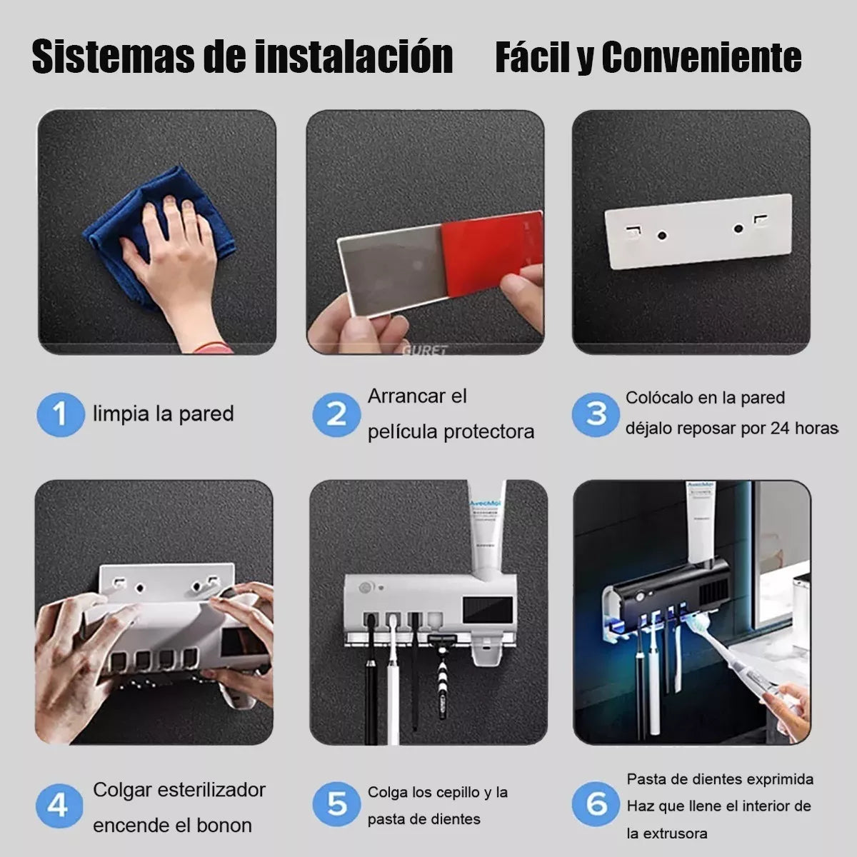 Esterilizador de Cepillos UV