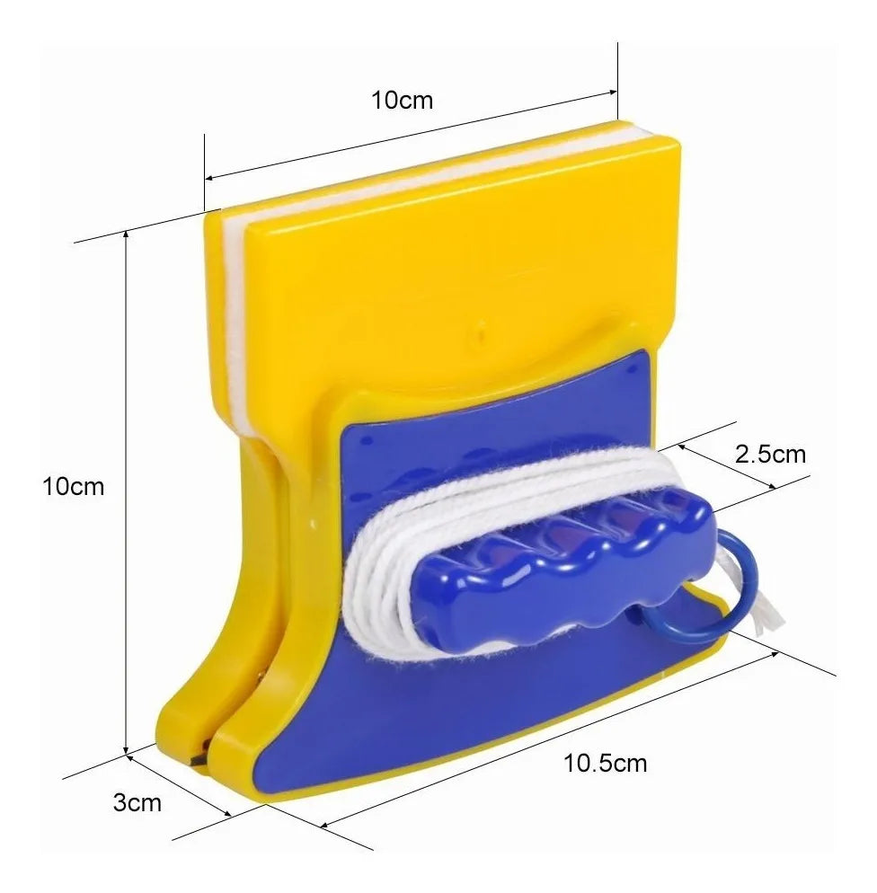 Limpiador vidrio magnetico ventanas