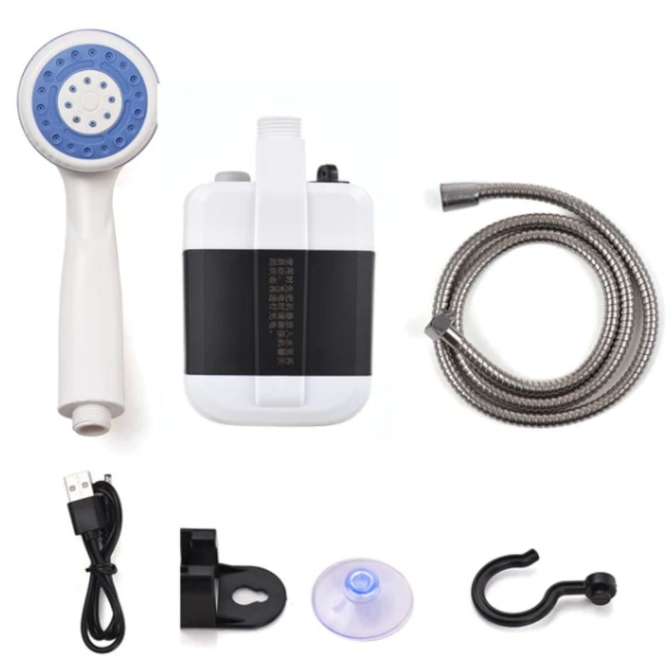 Regadera Portatil con BOMBA Ducha