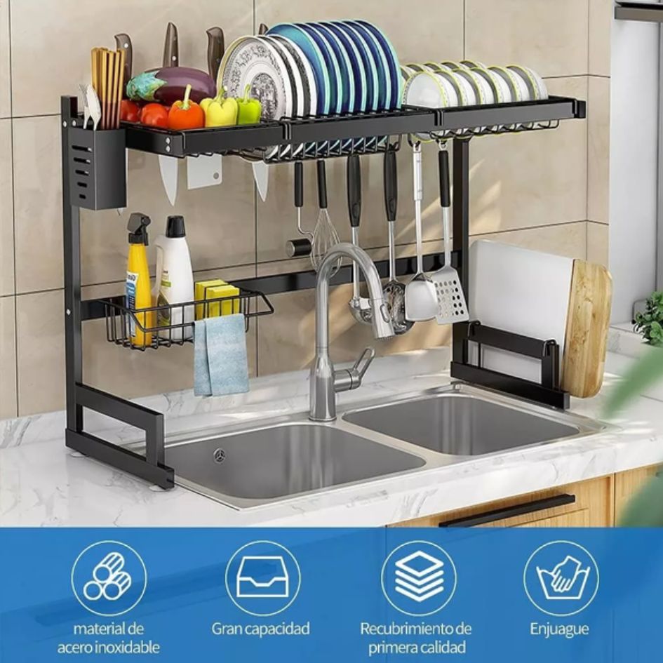 ESTANTE DE COCINA ESCURRIDOR 2 NIVELES