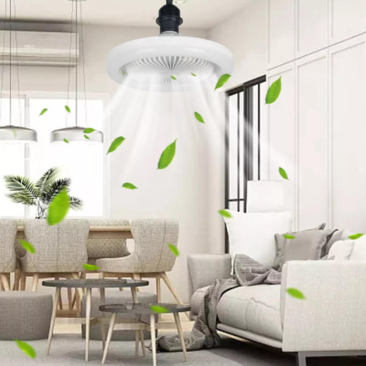 Foco Ventilador Lampara Led de techo