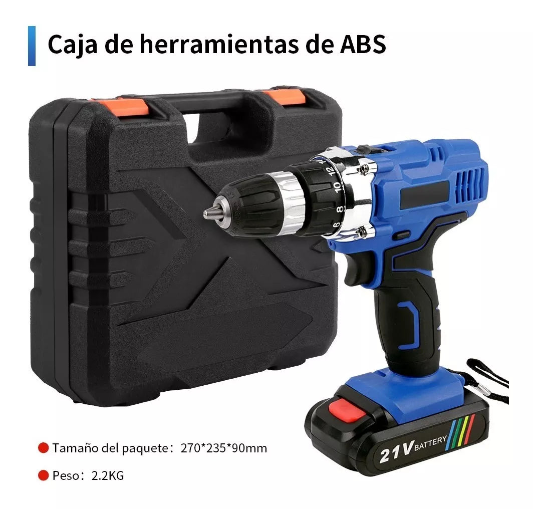 Taladro Inalámbrico V6 Juego De Llaves De Destornillador
