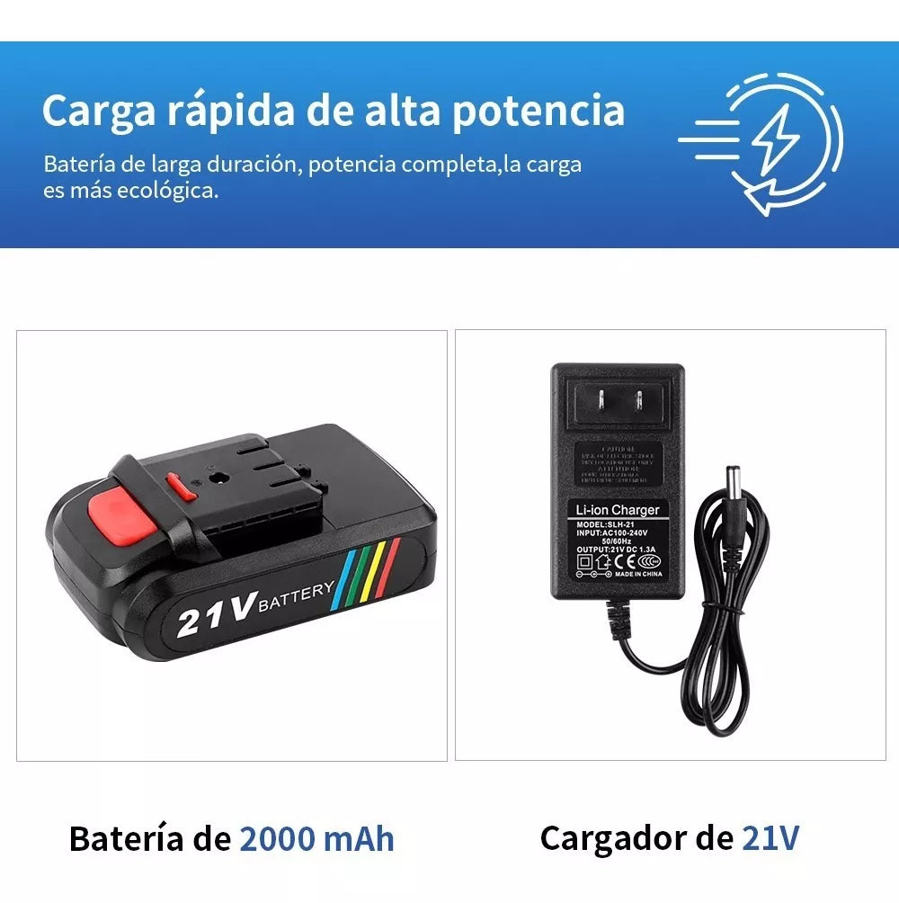 Taladro Inalámbrico V6 Juego De Llaves De Destornillador