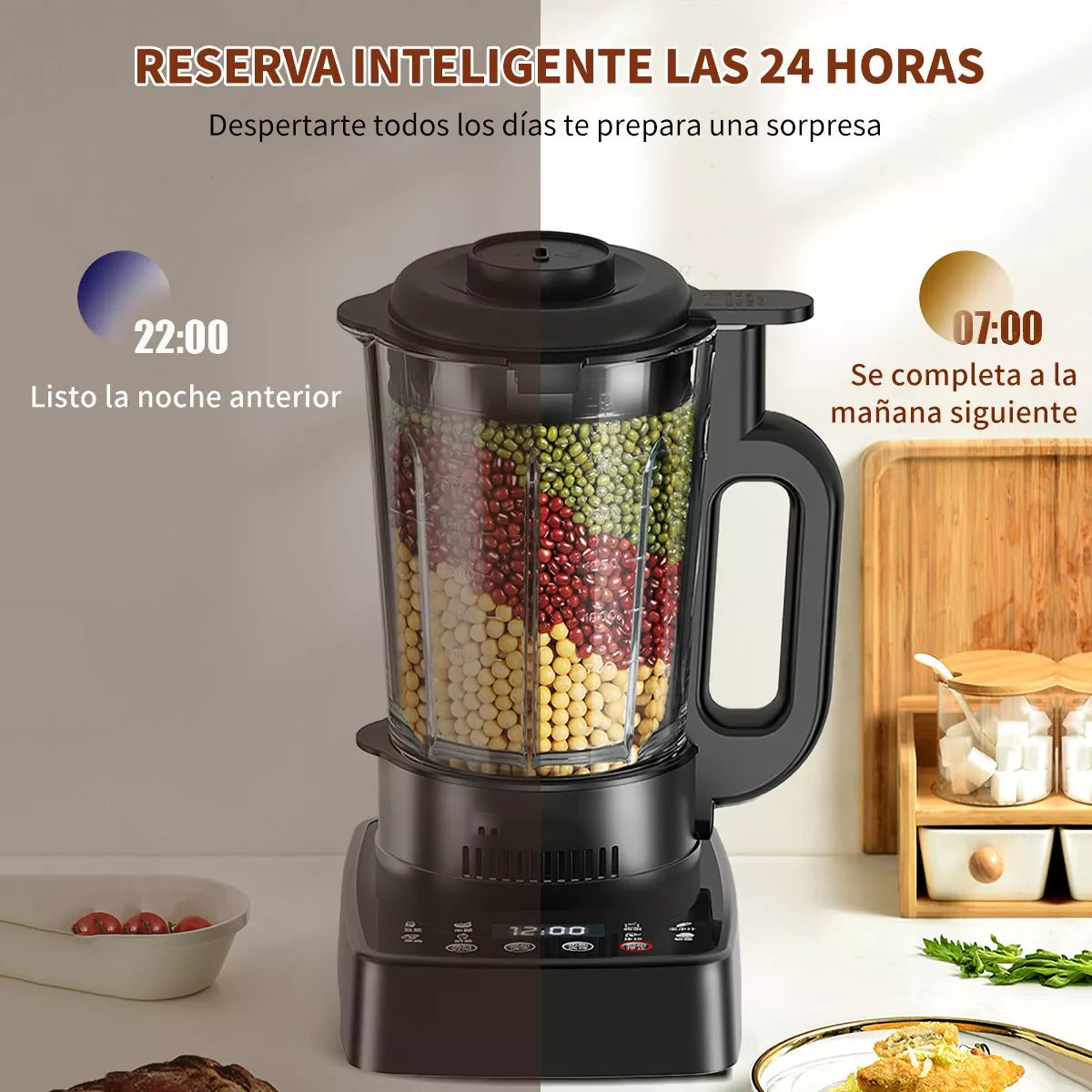 Licuadora Professional Blender Con Calefacción 1.6l Vaso
