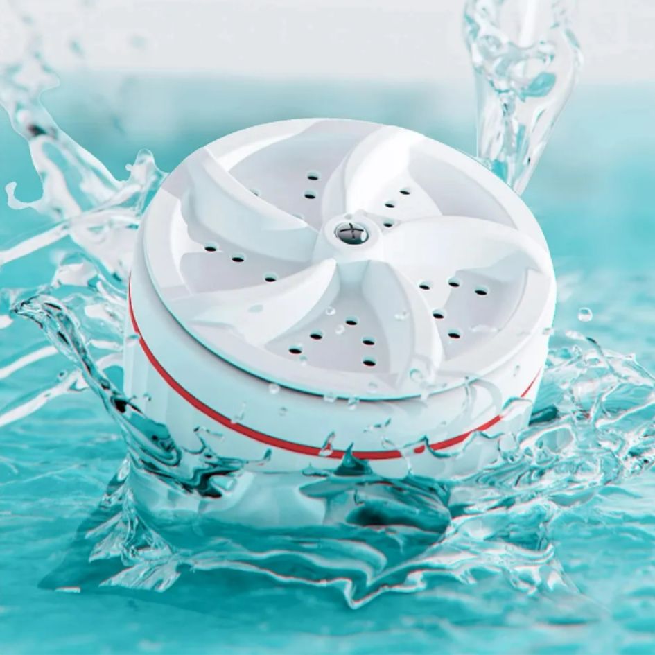 Mini Lavadora Portátil Usb Ropa Turbina