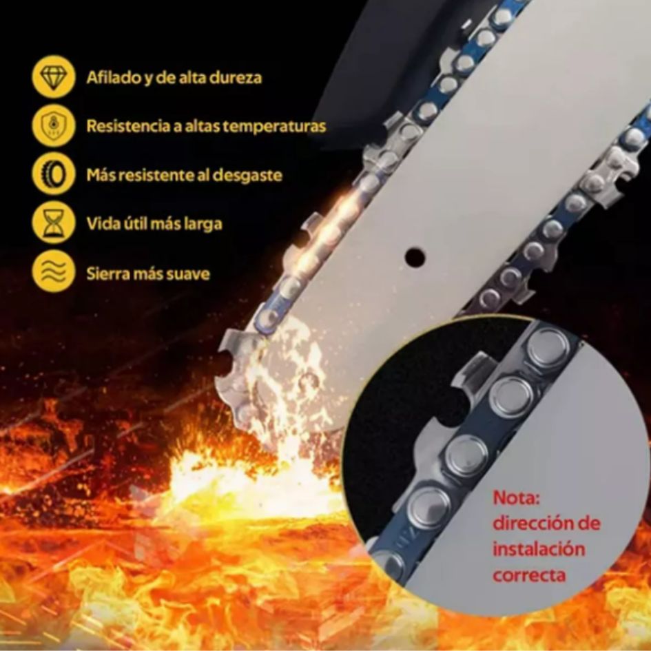 Motosierra Recargable Electrica Siete IN