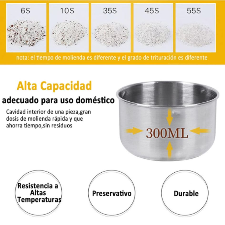 MOLINO DE CAFE PULVERIZADOR DE SEMILLAS