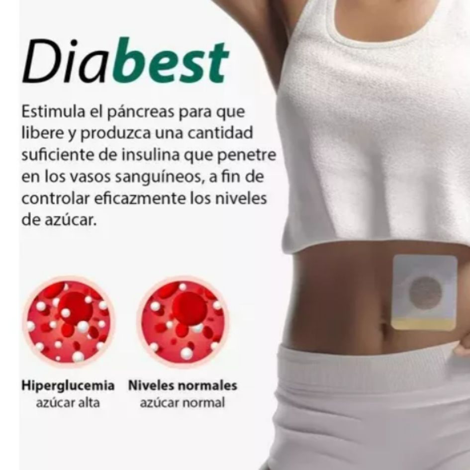 PARCHES PARA DIABETES NIVELAR AZUCAR