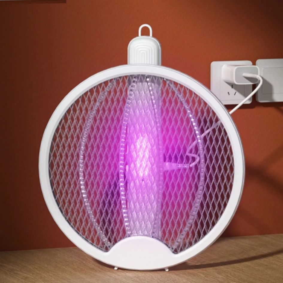 Raqueta Electrica Colgante Mata Mosquito