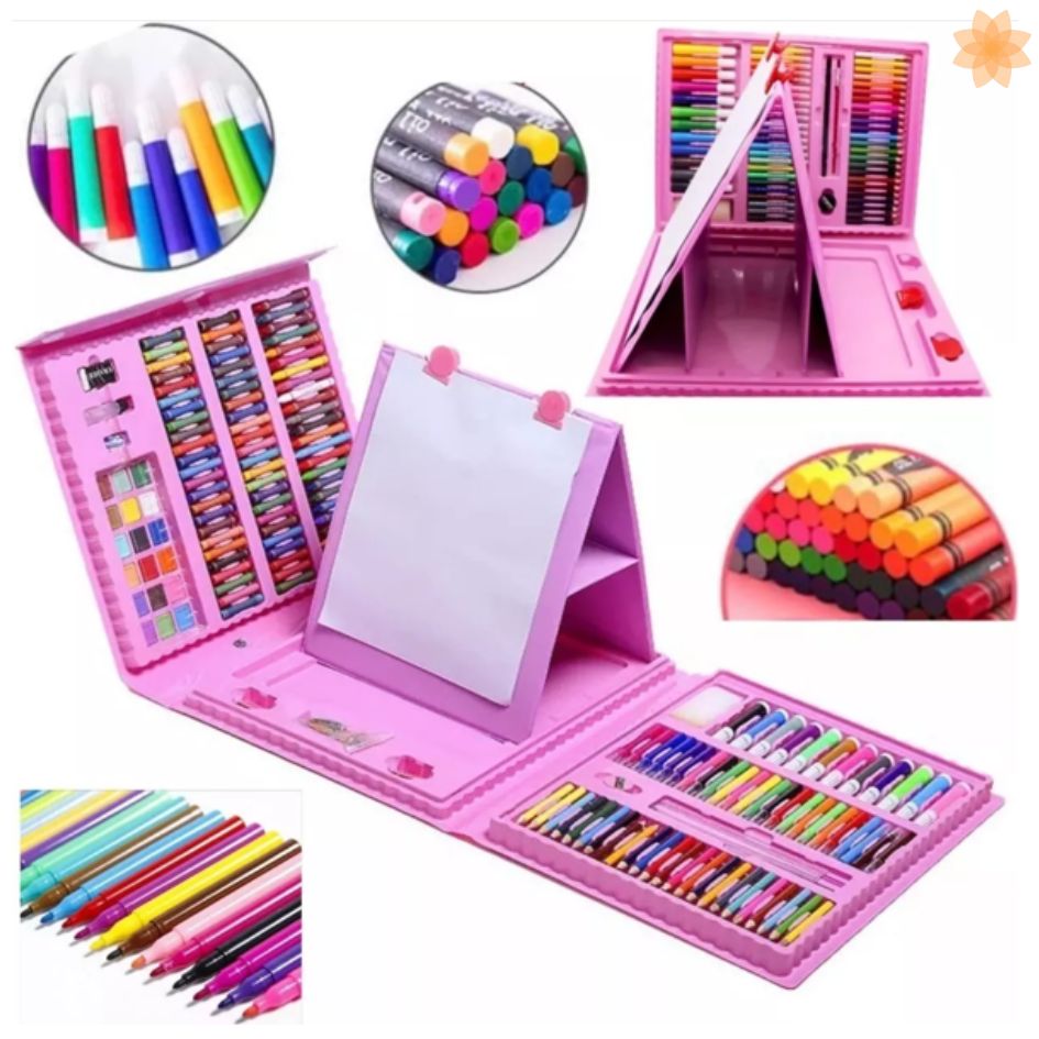 kit dibujo 210 pzas Juego de Pintura