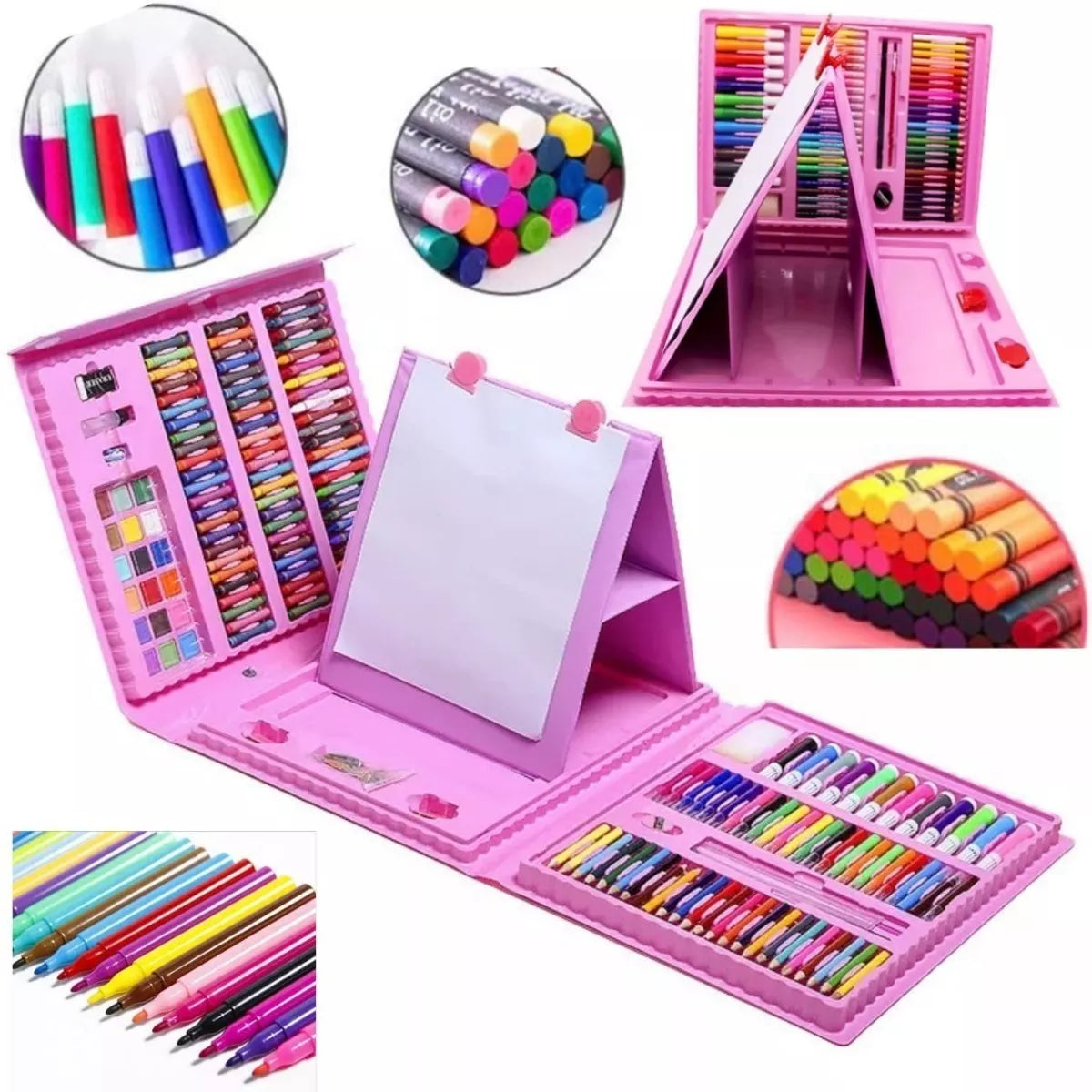 kit dibujo 210 pzas Juego de Pintura