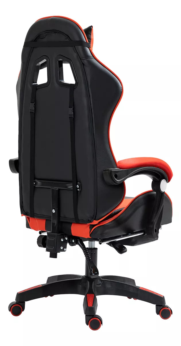 Silla Gamer Gaming Ergonómica Reclinable Reposapiés HC57