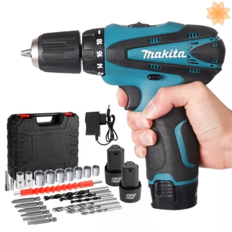 Taladro Makita REPLICA Doble Bateria Redonda