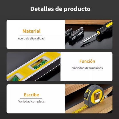 Juego De Herramientas Domésticas 108 Piezas Estuche