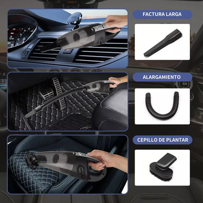 Aspiradora Portátil Inalámbrico Para Hogar Y Automóvil