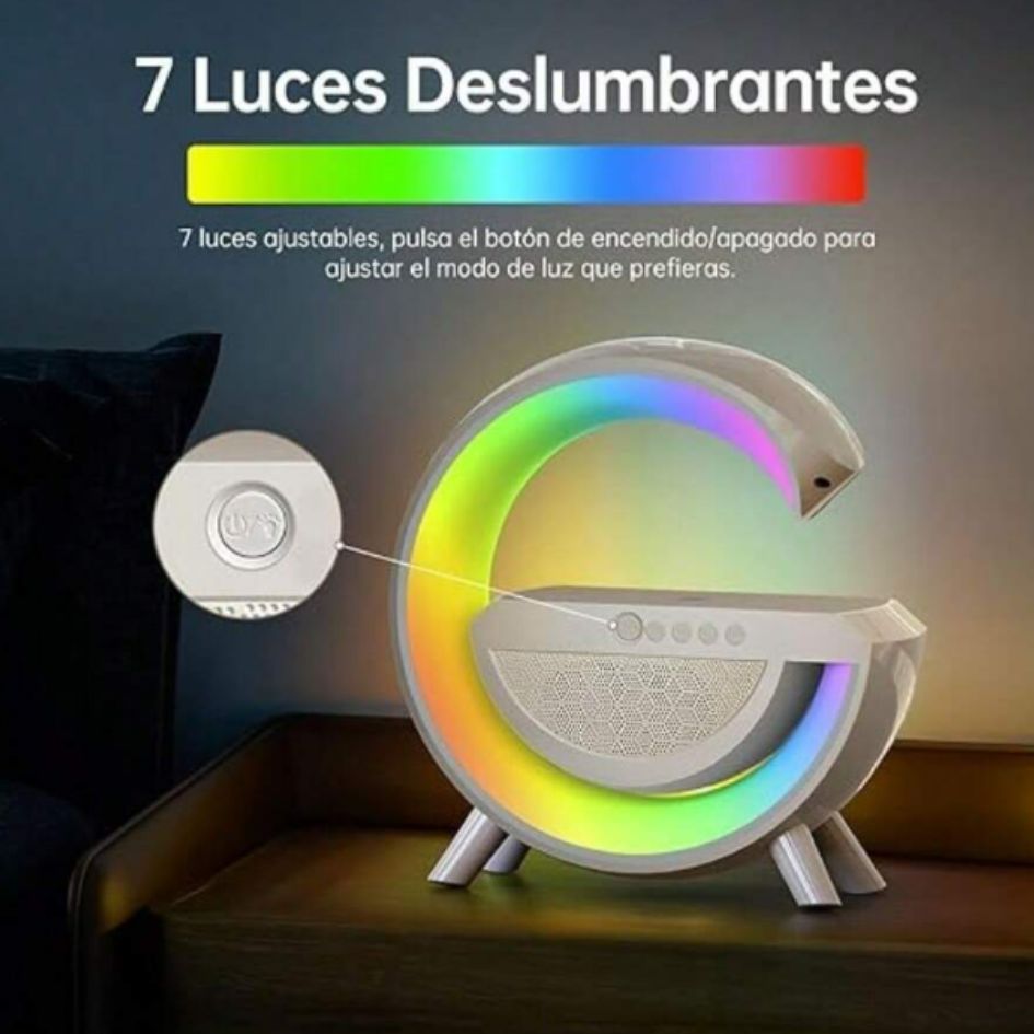 BOCINA bluetooth CARGADOR INALAMBRICO