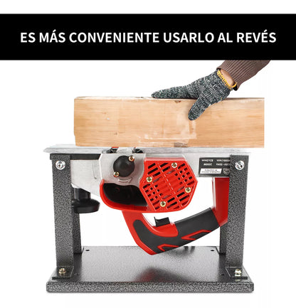 Cepilladora Eléctrica Para Madera Cepillo Profesional Kit