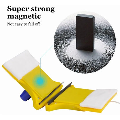 Limpiador vidrio magnetico ventanas