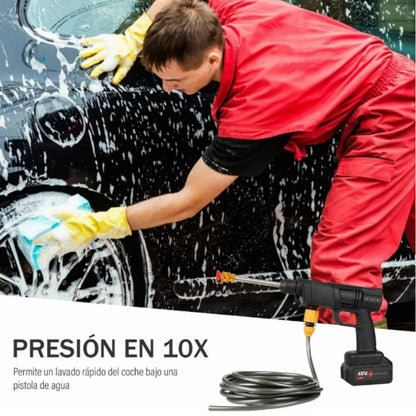 HIDROLAVADORA CON ESTUCHE 48V PORTATIL