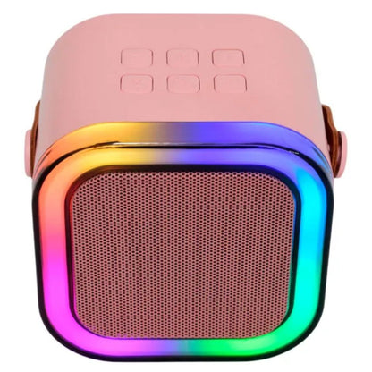 Bocina Karaoke 2 Microfonos Bluetooth