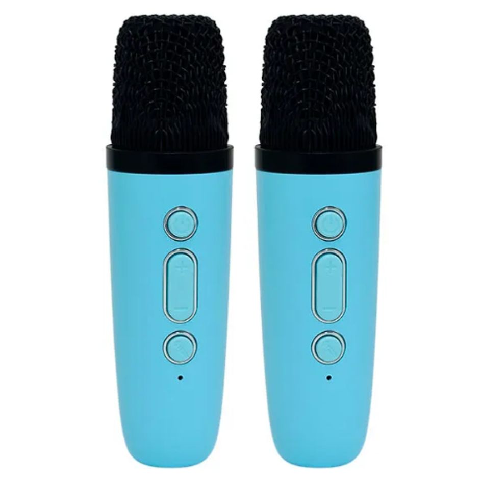 Bocina Karaoke 2 Microfonos Bluetooth