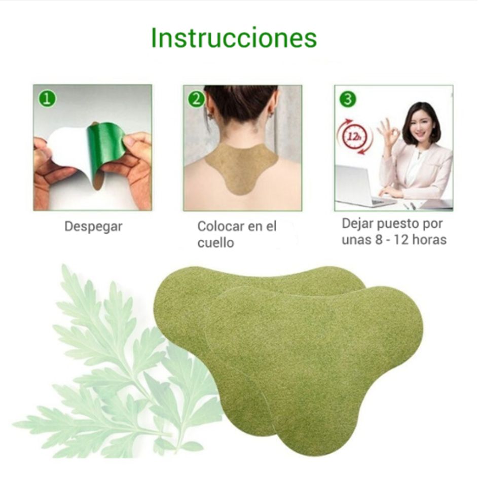 Parches de cuello 10 piezas