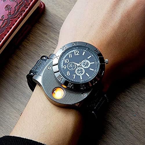 Reloj analogico con encendedor electrico
