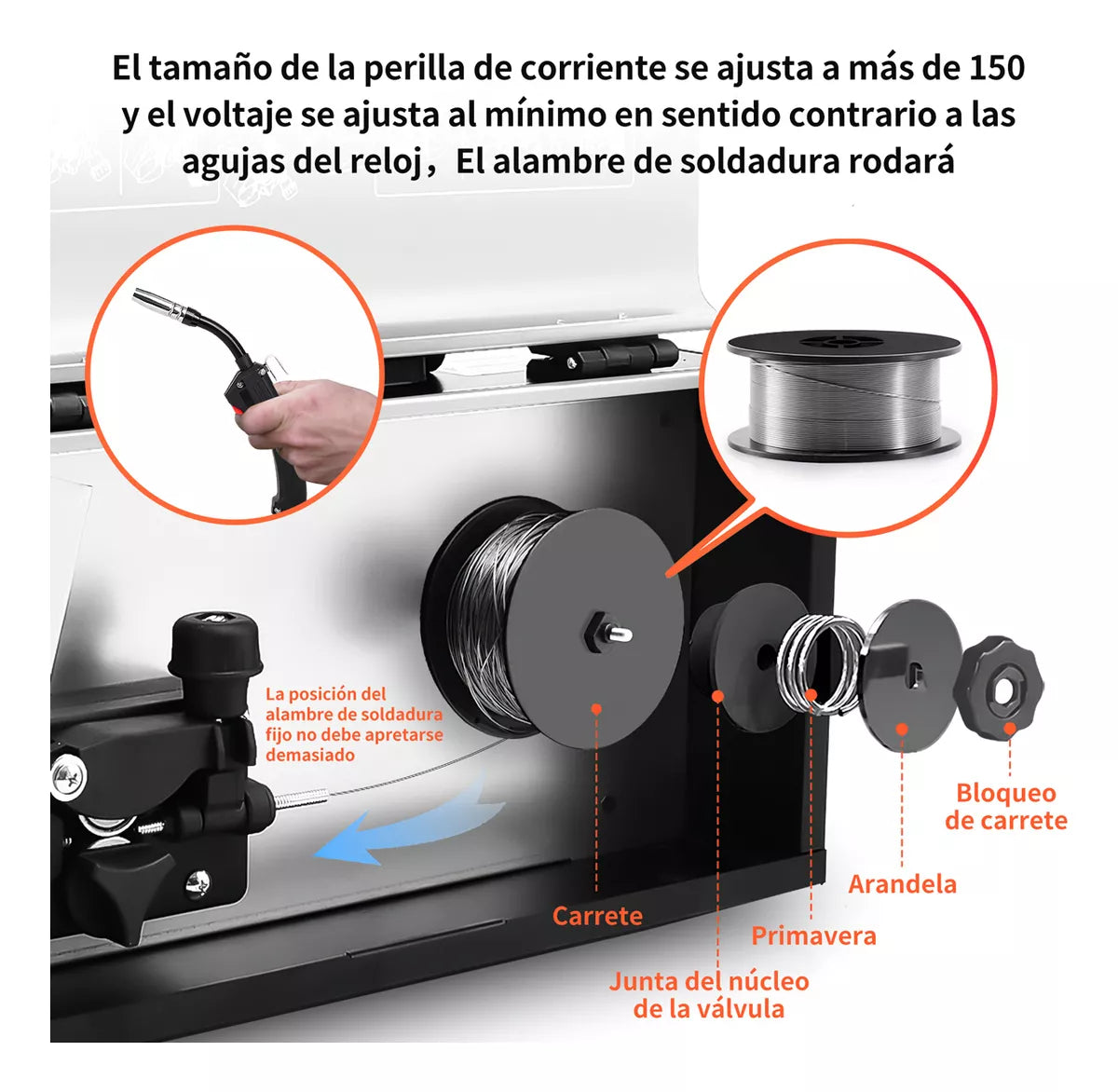 Soldadora Inversor Máquina 3 En 1 Mig MMA TIG 270 Amp