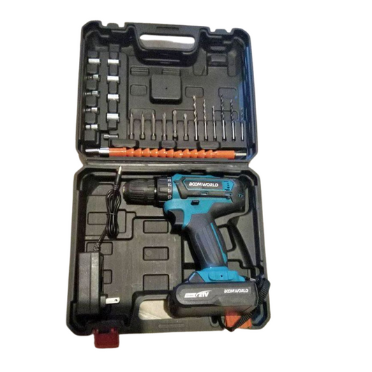 Kit de Taladro Inalambrico de Litio