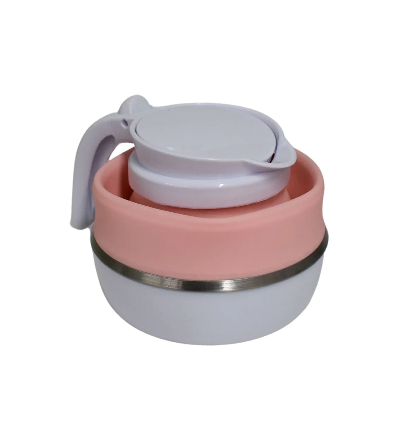Hervidor Electrico Portatil Plegable De Silicona 600 ml.