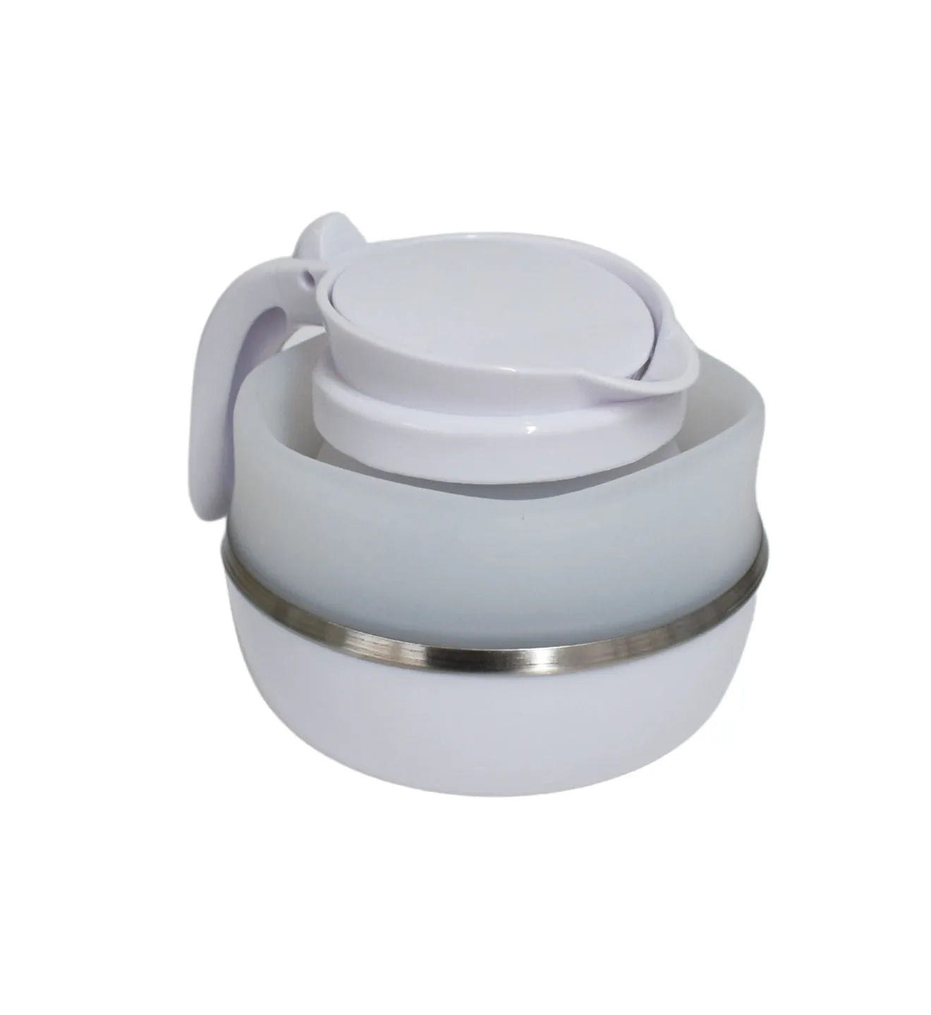 Hervidor Electrico Portatil Plegable De Silicona 600 ml.
