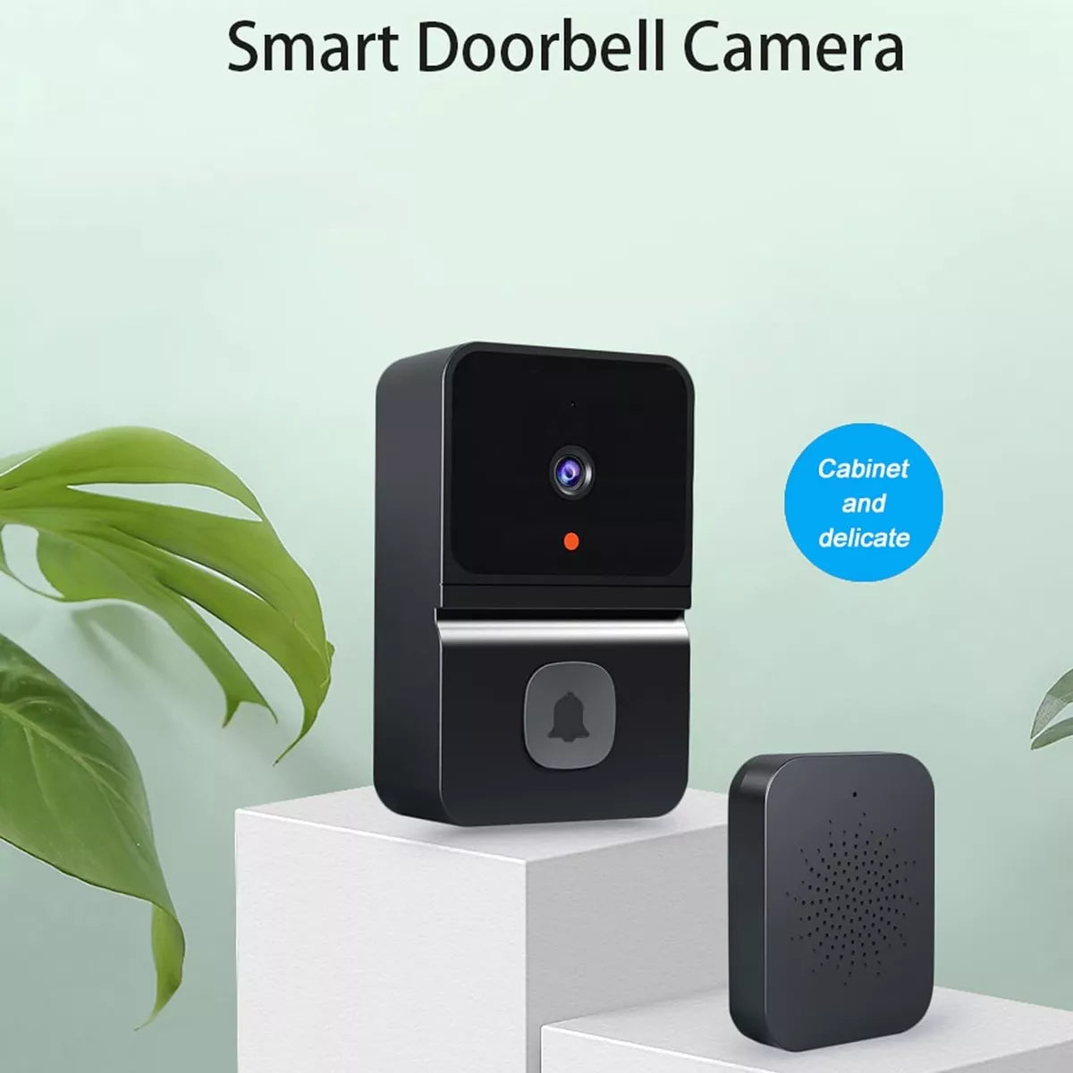 Timbre De Video Inteligente Wifi Inalámbrica Audio Cámara