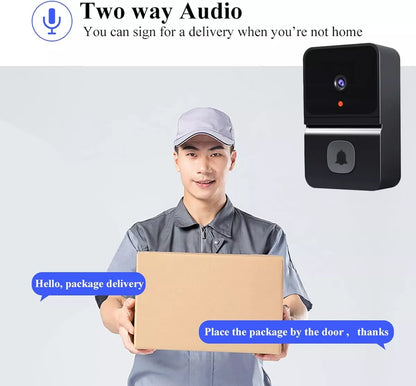 Timbre De Video Inteligente Wifi Inalámbrica Audio Cámara