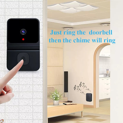 Timbre De Video Inteligente Wifi Inalámbrica Audio Cámara