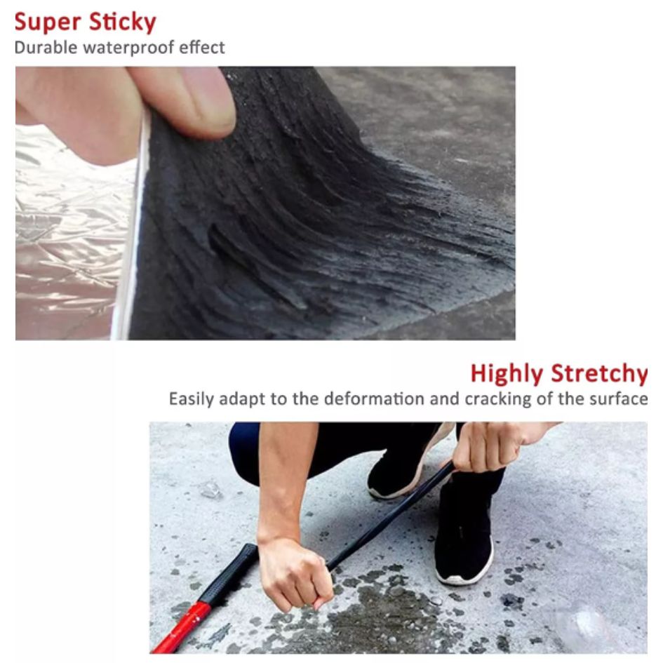 Cinta Sellador Adhesivo Impermeable 10m