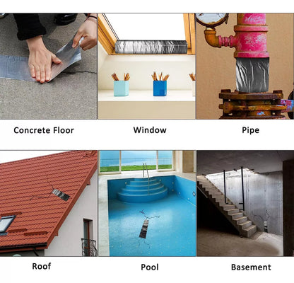 Cinta Sellador Adhesivo Impermeable 10m