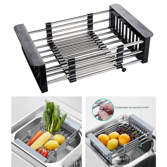 Escurridor Acero Ajustable Tarja