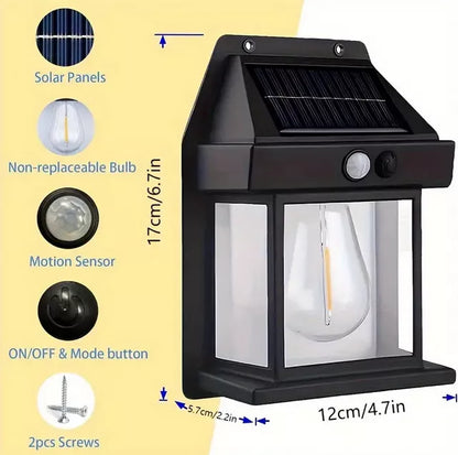 Lámpara Solar Impermeable 3 Modos
