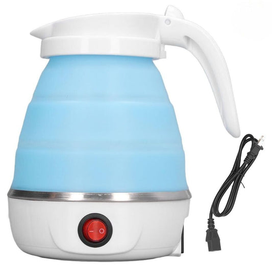 Hervidor Electrico Portatil Plegable De Silicona 600 ml.